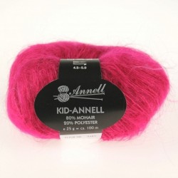 Laine à tricoter mohair Kid Annell 3179