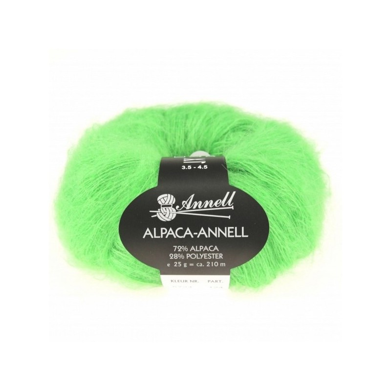 Knitting yarn Alpaca Annell 5724