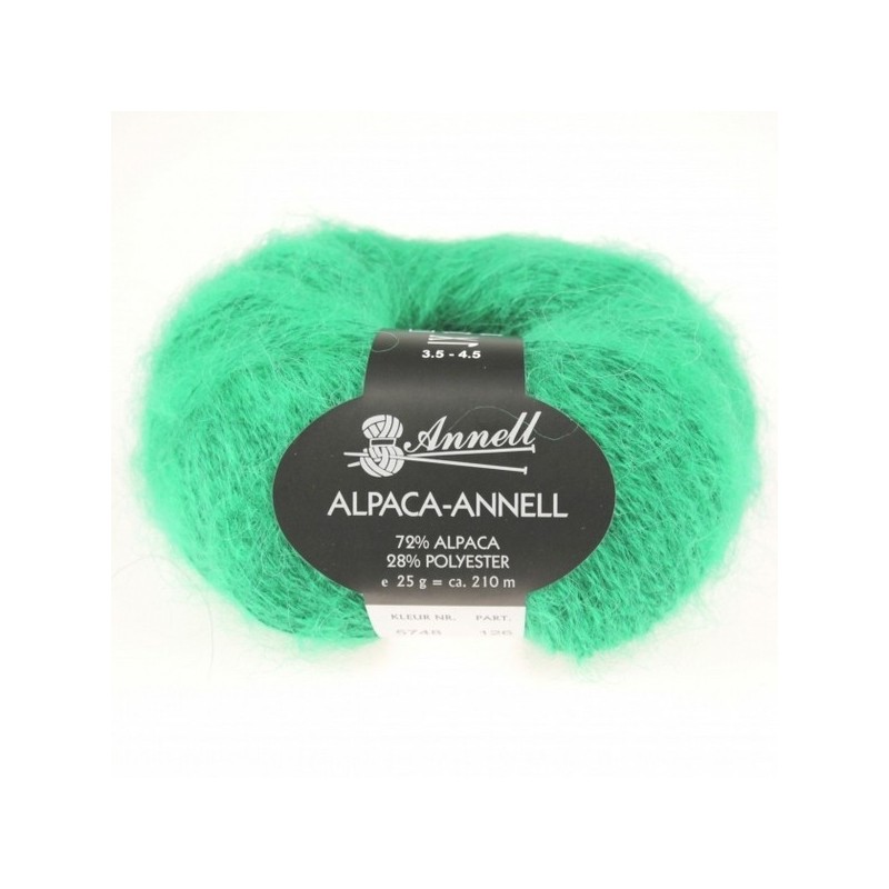 Knitting yarn Alpaca Annell 5748
