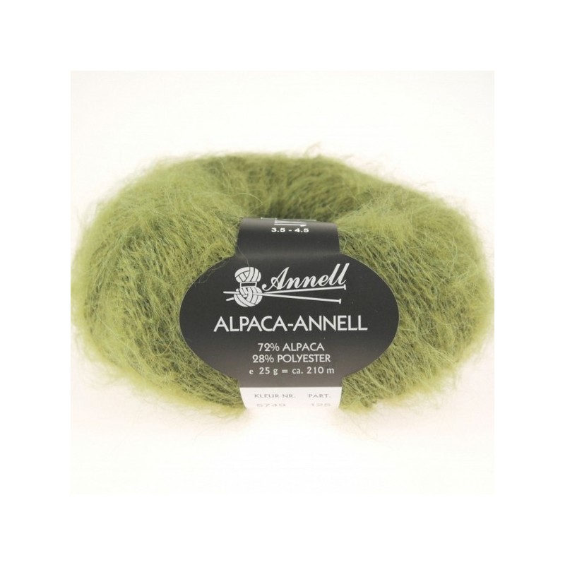 Knitting yarn Alpaca Annell 5749