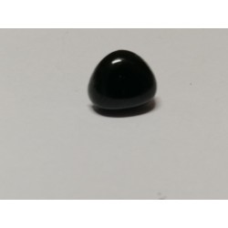 Animal noses 12 mm triangle flat black amigurumi
