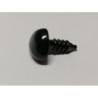   Animal noses 12 mm triangle flat black