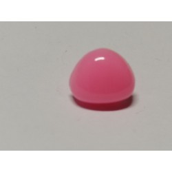   Dierenneus 12 mm driehoek vlak - roze