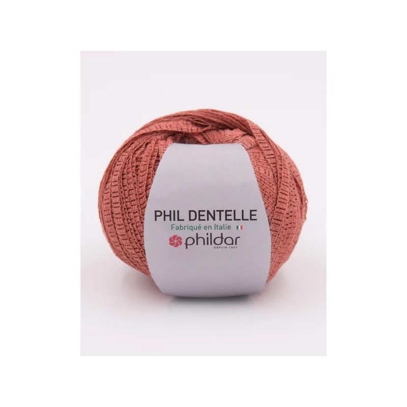 Phildar crochet yarn Phil Dentelle Marsala
