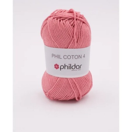 Crochet yarn Phildar Phil Coton 4 buvard