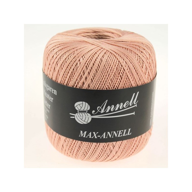 Crochet yarn Annell Max 3427 Salmon pink