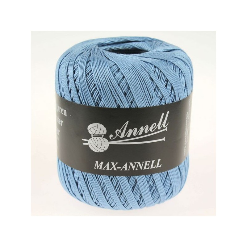 Crochet yarn Annell Max 3441 Blue
