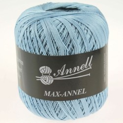 Crochet yarn Annell Max 3442 Light blue
