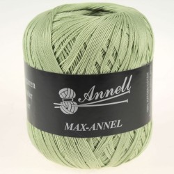 Crochet yarn Annell Max 3446 Light green