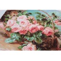Luca-S Embroidery kit Basket of Roses