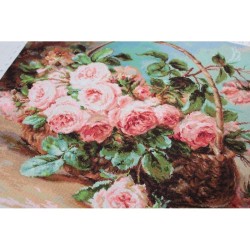 Embroidery kit Luca-S Basket of Roses