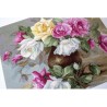 Luca-S Embroidery kit Vase with Roses