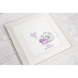 Luca-S Embroidery kit Baby girl
