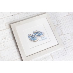 Luca-S Embroidery kit Baby Shoes