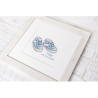 Luca-S Embroidery kit Baby Shoes