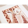 Luca-S Kit de broderie girafes