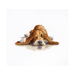 Luca-S Embroidery kit Basset 2