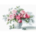 Luca-S Embroidery kit Etude with Roses