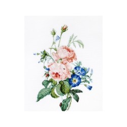 Kit de broderie Luca-S Bouquet avec Roses