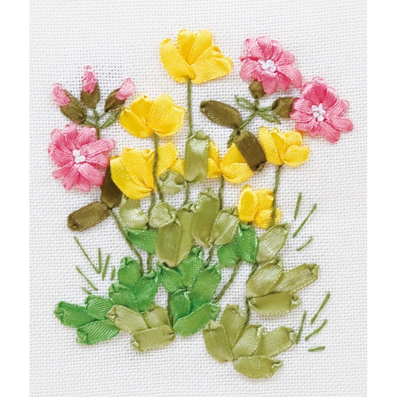 Panna Embroidery kit Buttercups and Lungwort