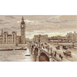 Panna Embroidery kit London. Westminster Bridge
