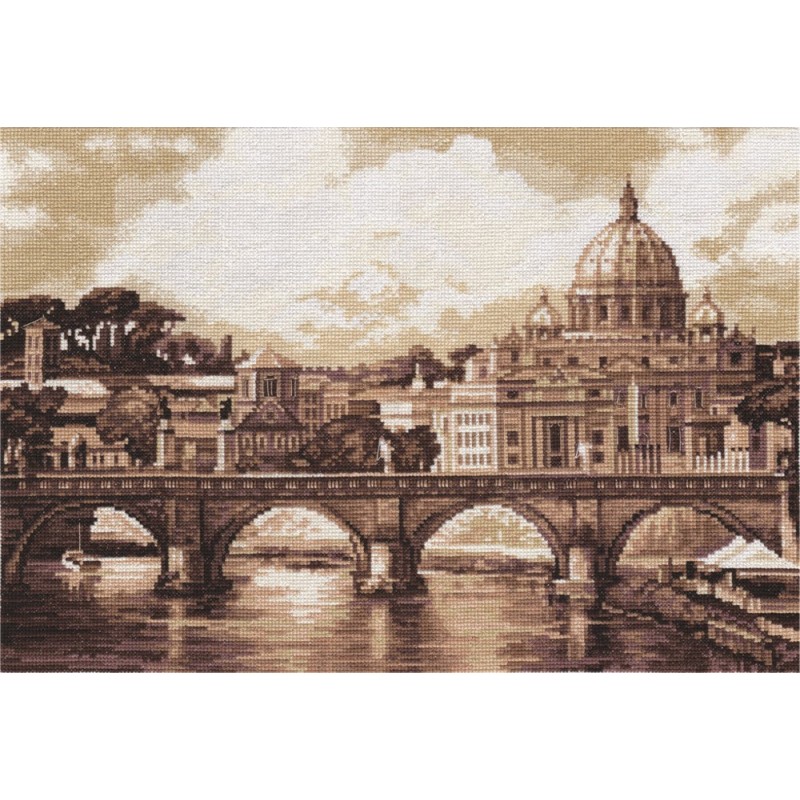 Panna Embroidery kit Rome. St Paul's Cathedral