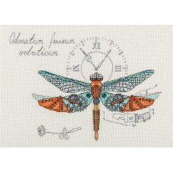 Embroidery kit Panna Clockwork Dragonfly