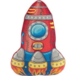 Embroidery kit Rocket (Cushion Front)