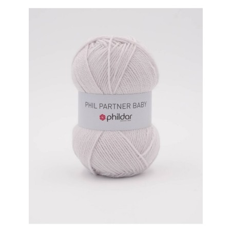 Knitting yarn Phildar Phil Partner Baby Givre