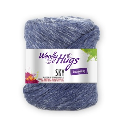 Crochet yarn Woolly Hugs SKY