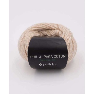 Knitting yarn Phildar Phil Alpaga Coton