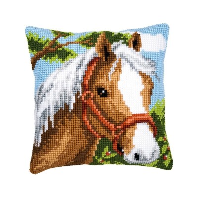 Stitch cushion kit Horses