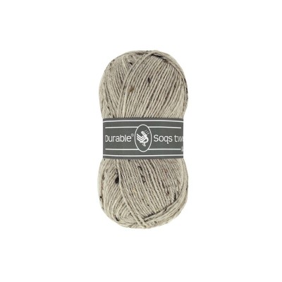 Knitting yarn Durable Soqs Tweed